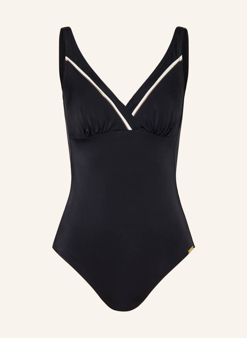 Charmline Shape-Badeanzug Edge Line schwarz von CHARMLINE