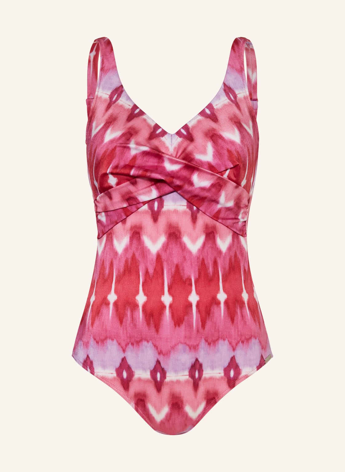 Charmline Shape-Badeanzug Ikat Energy pink von CHARMLINE