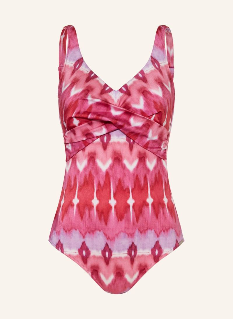 Charmline Shape-Badeanzug Ikat Energy pink von CHARMLINE