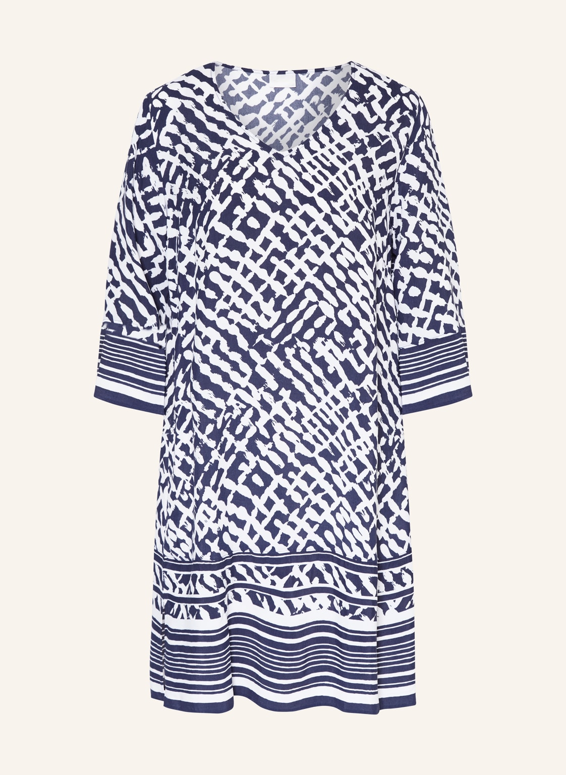 Charmline Strandkleid Modern Marina Mit 3/4-Arm blau von CHARMLINE