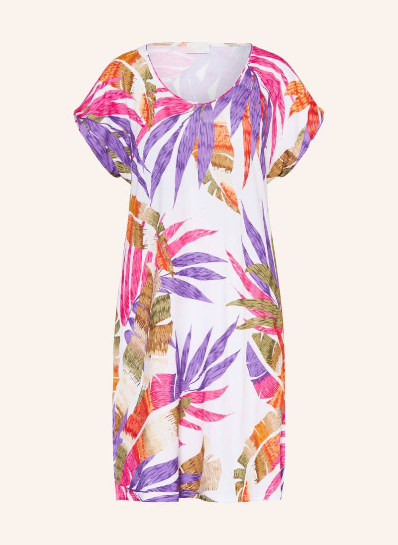 Charmline Strandkleid Palm Poetry lila von CHARMLINE