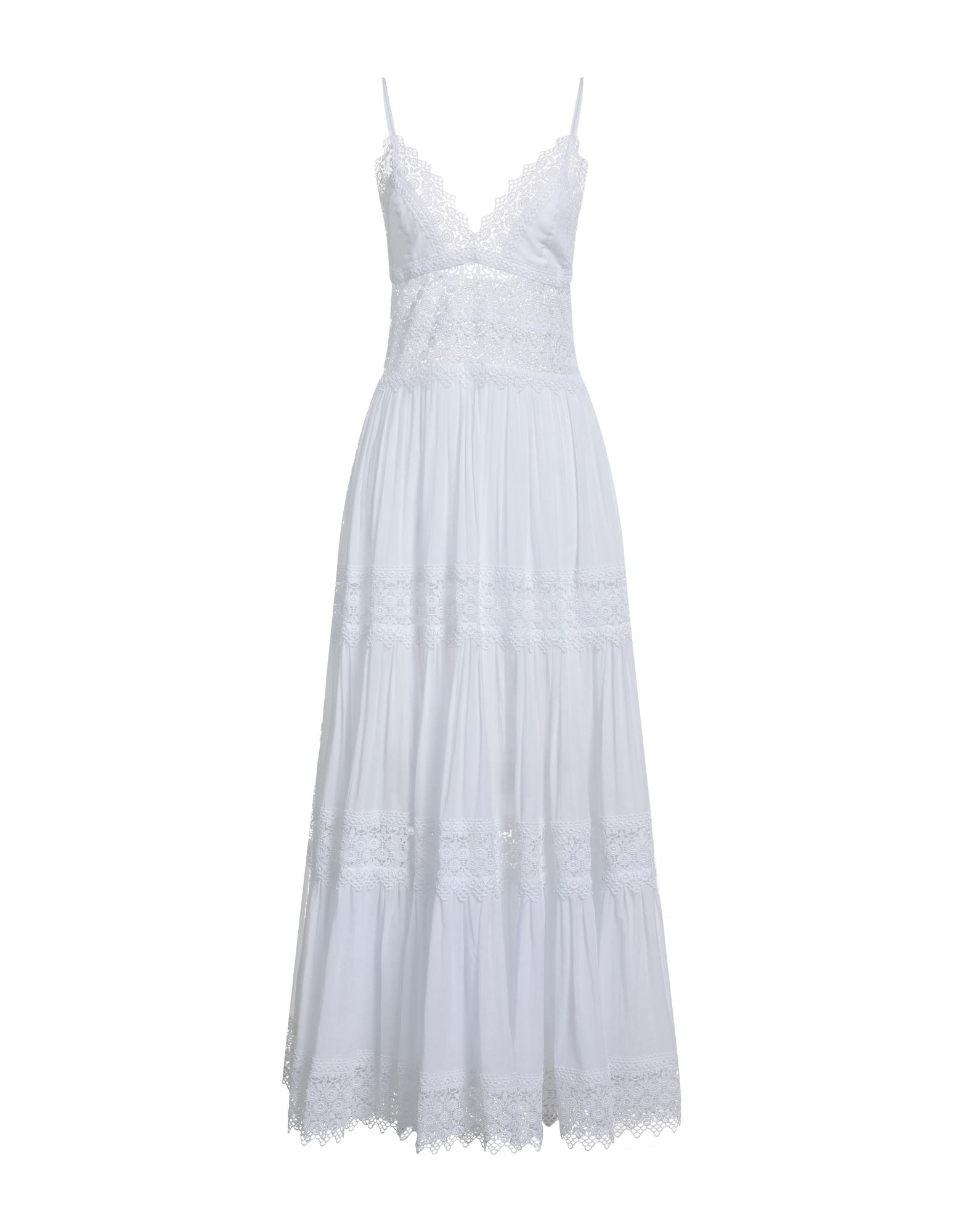 CHARO RUIZ IBIZA Maxi-kleid Damen Weiß CHARO RUIZ IBIZA Maxi-kleid Damen Weiß von CHARO RUIZ IBIZA