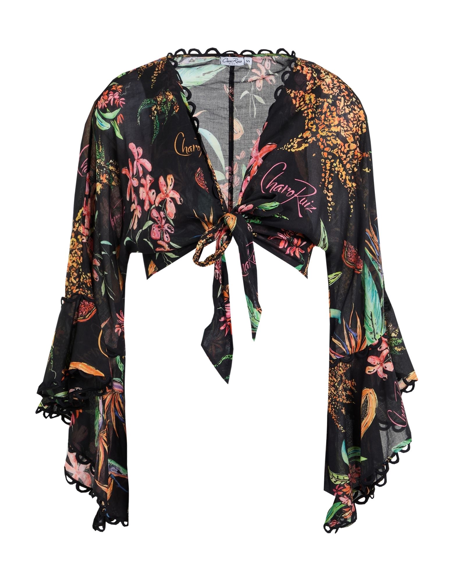 CHARO RUIZ IBIZA Top Damen Schwarz von CHARO RUIZ IBIZA