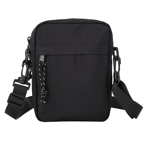 CHARS Umhängetasche Herren Schultertasche Klein Männer Taschen Herrentasche Zum Umhängen Crossbody Bag Herren Handytasche Wasserdichte Reißverschluss Sling Bag für Männer und Frauen von CHARS