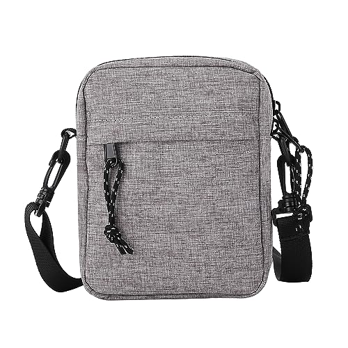 CHARS Umhängetasche Herren Schultertasche Klein Männer Taschen Herrentasche Zum Umhängen Crossbody Bag Herren Handytasche Wasserdichte Reißverschluss Sling Bag für Männer und Frauen von CHARS