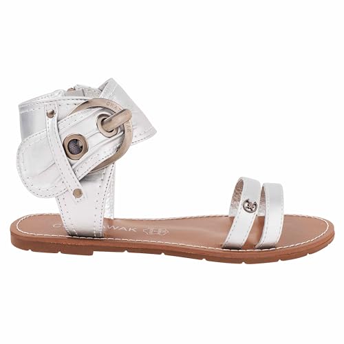 CHATTAWAK Damen 11 Paar Silber39 Hausschuh, Silber, 39 EU von CHATTAWAK