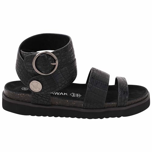 CHATTAWAK Damen 11Barbaranoir36 Sandale, Schwarz, 36 EU von CHATTAWAK