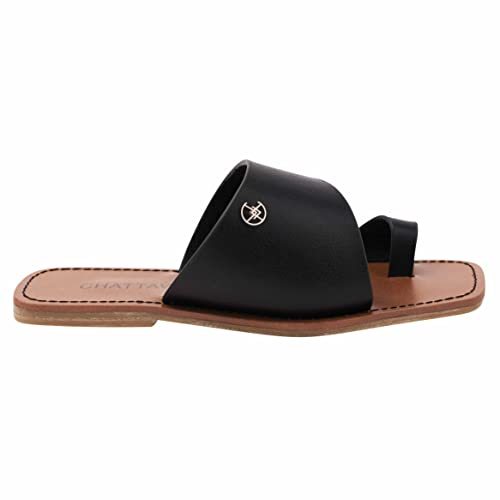 CHATTAWAK Damen 11NOELIANOIR38 Hausschuh, Schwarz, 38 EU von CHATTAWAK