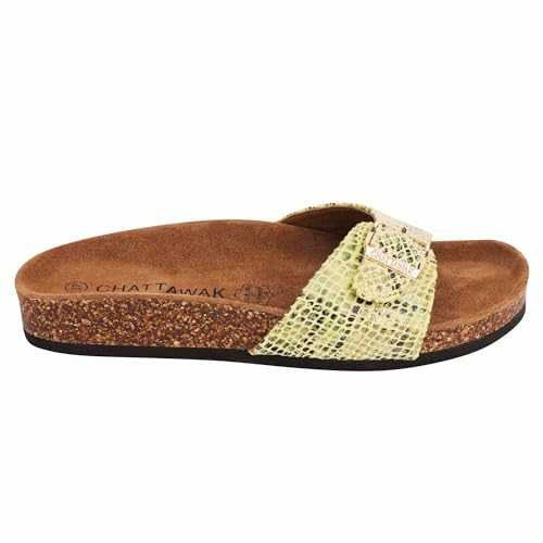 CHATTAWAK Damen 11opalinesanis42 Hausschuh, S Anis, 42 EU von CHATTAWAK