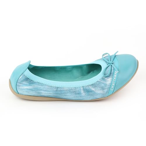 CHATTAWAK Damen 13 Capriceturquoise39 Ballerinas, türkis, 39 EU von CHATTAWAK