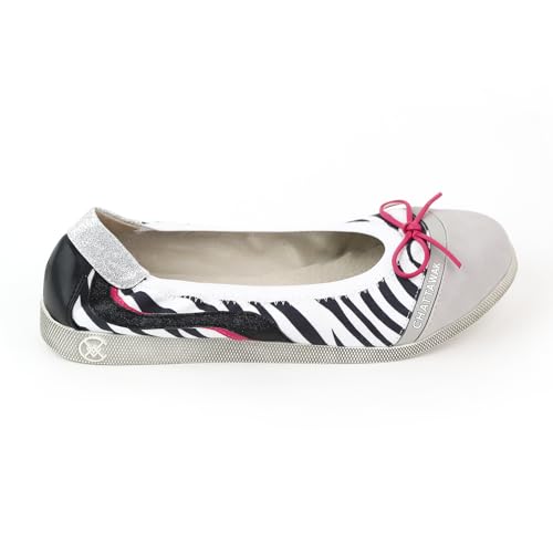 CHATTAWAK Damen 13 Moszebre36 Ballerinas, Zebra, 36 EU von CHATTAWAK