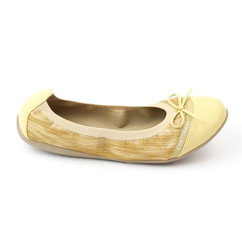 CHATTAWAK Damen 13capricebutter37 Ballerinas, Butter, 37 EU CHATTAWAK Damen 13capricebutter37 Ballerinas, Butter, 37 EU von CHATTAWAK