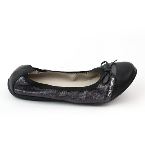 CHATTAWAK Damen 13capricenoir36 Ballerinas, Schwarz, 36 EU von CHATTAWAK