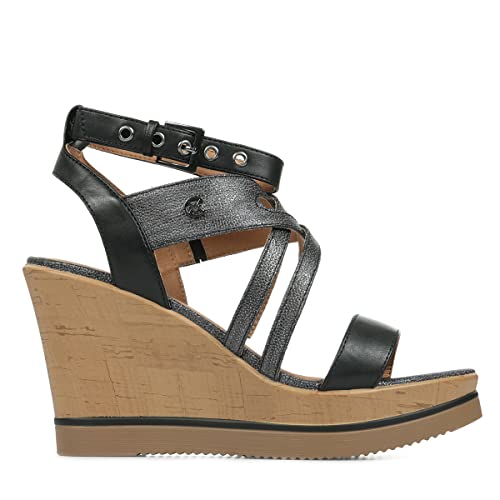 CHATTAWAK Damen 13koldanoir38 Sandale mit Absatz, Schwarz, 38 EU von CHATTAWAK