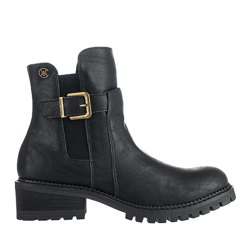 CHATTAWAK Damen 14toyanoir38 Stiefelette, Schwarz, 38 EU von CHATTAWAK