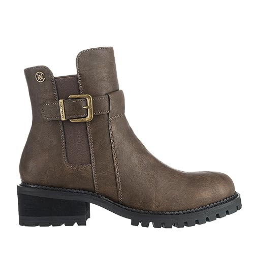 CHATTAWAK Damen 14toyataupe37 Stiefelette, Taupe, 37 EU von CHATTAWAK