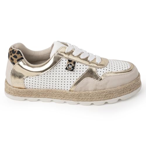 CHATTAWAK Damen 15badaor39 Sneaker, Gold, 39 EU von CHATTAWAK