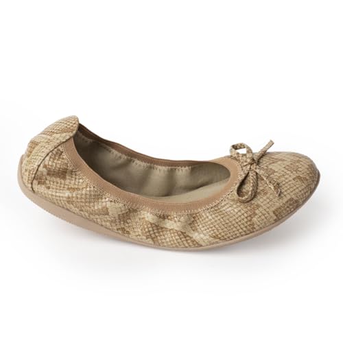 CHATTAWAK Damen 15ellacamel40 Ballerinas, C Kamel, 40 EU von CHATTAWAK