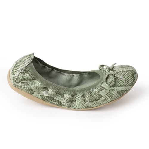 CHATTAWAK Damen 15ellackaki36 Ballerinas, C Khaki, 36 EU von CHATTAWAK