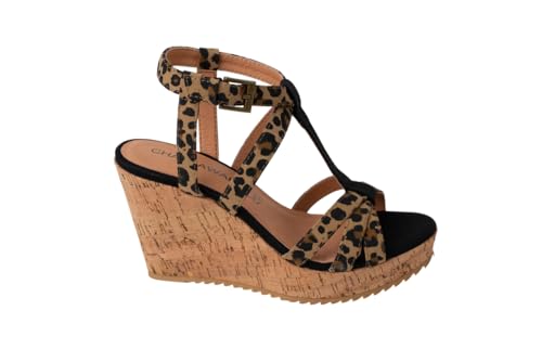 CHATTAWAK Damen 15väterlich-opard38 Plattform, Leopard, 40 EU von CHATTAWAK