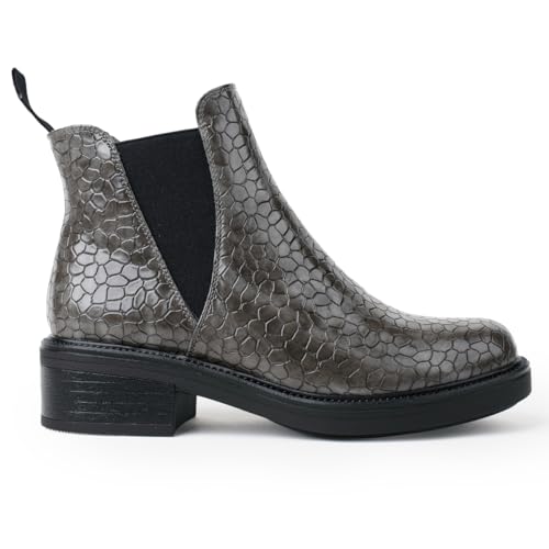 CHATTAWAK Damen 16Sinagris36 Mode-Stiefel, grau, 36 EU von CHATTAWAK