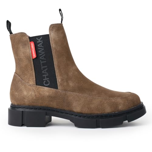 CHATTAWAK Damen 16morelacamel41 Mode-Stiefel, Camel, 41 EU von CHATTAWAK