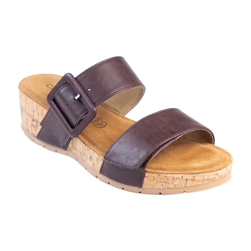 CHATTAWAK Damen 18Hgiochoco37 Sandale mit Absatz, Schokoladenbraun, 37 EU von CHATTAWAK