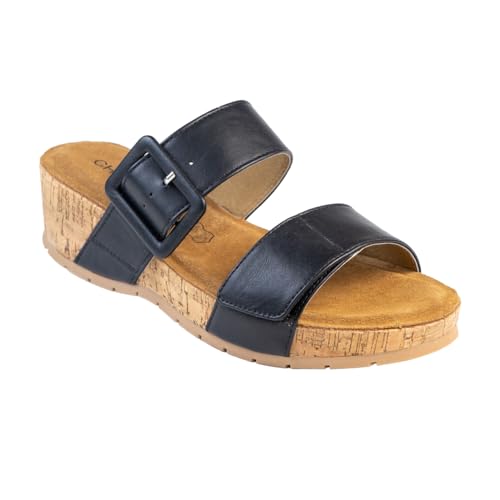CHATTAWAK Damen 18hgionoir39 Sandale mit Absatz, Schwarz, 39 EU von CHATTAWAK