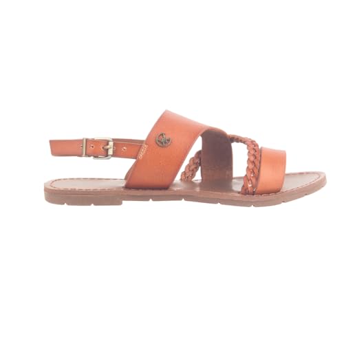 CHATTAWAK Damen 7phibbycamel37 Sandale, Camel, 37 EU Schmal von CHATTAWAK