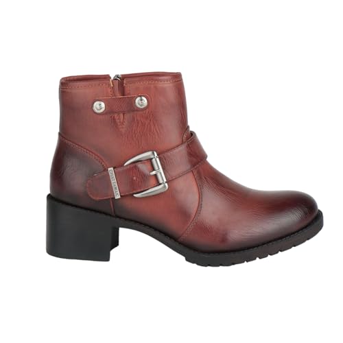 CHATTAWAK Damen 8SardinienBordeauxbrush37 Stiefelette, Bordeaux-Bürste, 37 EU von CHATTAWAK