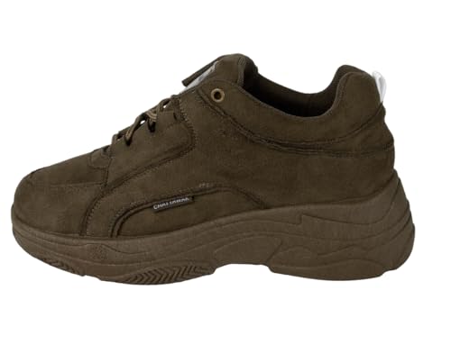 CHATTAWAK Damen 8leakaki38 Sneaker, kaki, 38 EU von CHATTAWAK