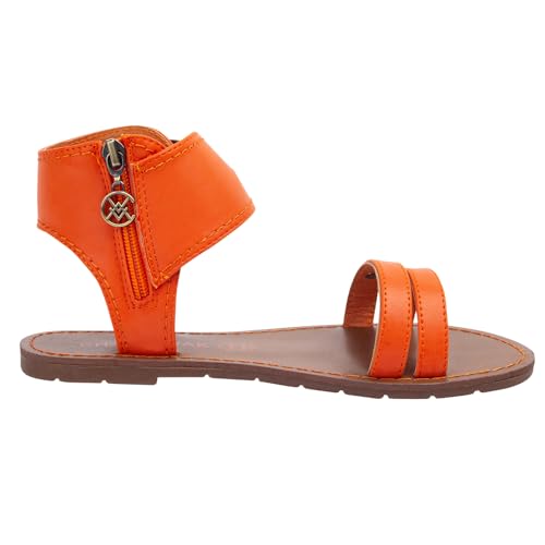 CHATTAWAK Damen 9 Paar Orange36 Hausschuh, Orange, 36 EU von CHATTAWAK