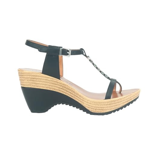 CHATTAWAK Damen 9maevanoir40 Sandale mit Absatz, Schwarz, 40 EU von CHATTAWAK