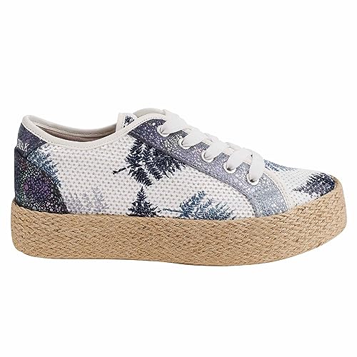 CHATTAWAK Damen Paco Blau Sneaker, 36 EU von CHATTAWAK