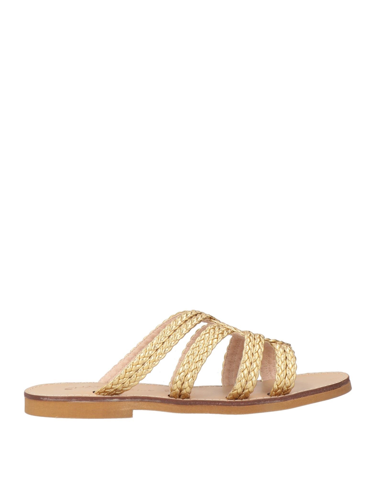 CHATULLE Sandale Damen Gold von CHATULLE