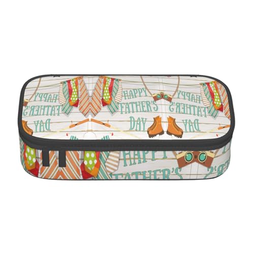 Federmäppchen für Krawatten und Schuhe, Kamera, Angelrute, großes Fassungsvermögen, Schreibwaren, Aufbewahrungstasche mit Reißverschluss, für Jungen, Mädchen, Studenten, Schule, Schwarz Federmäppchen für Krawatten und Schuhe, Kamera, Angelrute, großes Fassungsvermögen, Schreibwaren, Aufbewahrungstasche mit Reißverschluss, für Jungen, Mädchen, Studenten, Schule, Schwarz von CHAbu