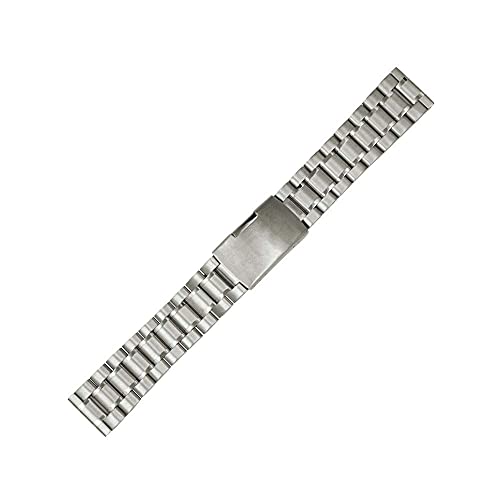 CHCWR 18 mm 20 mm 22 mm 24 mm universeller Edelstahl -Uhrengurt Männer und Frauen Ersatz -Uhrenband Festes Metall -Uhrengürtel -Armband von CHCWR