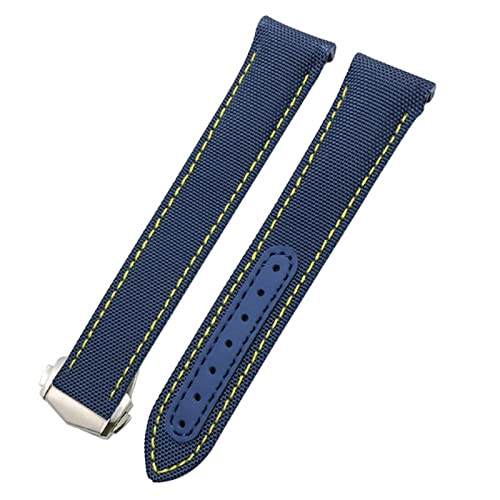 CHCWR 20mm Uhrenbänder Leinwand Leder Bottom Watchband für Omega Seamaster 300 Speedmaster AT150 Planet Ocean Nylon Uhrengurt für Mann Frau CHCWR 20mm Uhrenbänder Leinwand Leder Bottom Watchband für Omega Seamaster 300 Speedmaster AT150 Planet Ocean Nylon Uhrengurt für Mann Frau von CHCWR