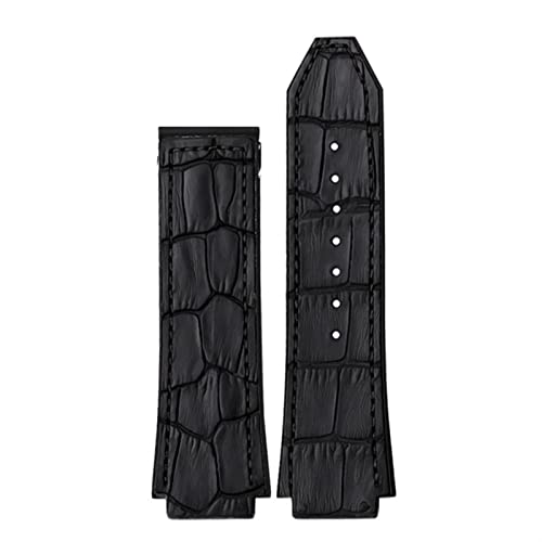 CHCWR 25 * 19mm echter Kuhleder Gummi -Uhrband für Classic Fusion Universe Big Bang Serie Männer Belt Watch Band Butterfly Buckl CHCWR 25 * 19mm echter Kuhleder Gummi -Uhrband für Classic Fusion Universe Big Bang Serie Männer Belt Watch Band Butterfly Buckl von CHCWR