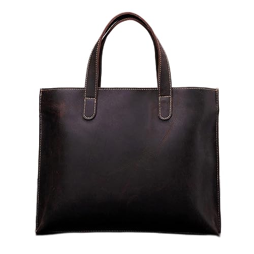 CHCWR Herrenbüro Laptop Aktentasche Herrenhandtasche Messengerbeutel Herren -Reise -Umhängetasche für Reisebühne von CHCWR