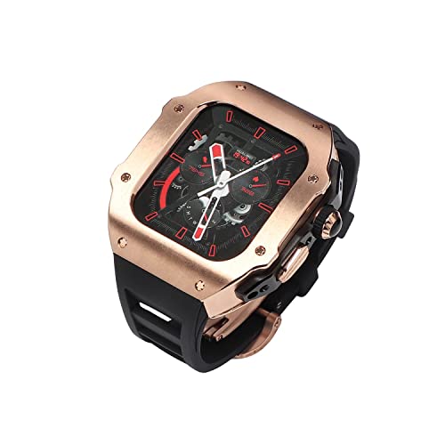 CHCWR Mod Kit Titanium Metal Hülle Fluor Gummiband , für Ultra 8 49mm Sport Fluorebber GurtGelzel CHCWR Mod Kit Titanium Metal Hülle Fluor Gummiband , für Ultra 8 49mm Sport Fluorebber GurtGelzel von CHCWR
