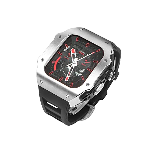 CHCWR Mod Kit Titanium Metal Hülle Fluor Gummiband , für Ultra 8 49mm Sport Fluorebber GurtGelzel CHCWR Mod Kit Titanium Metal Hülle Fluor Gummiband , für Ultra 8 49mm Sport Fluorebber GurtGelzel von CHCWR