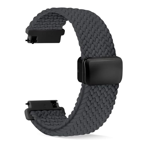 CHCWR Nylon Bands Schnellveröffentlichung geflochtenes Nylon Watch Bands Stretchy Sport Ersatzgurt für Männer und Frauen 20mm 22 mm von CHCWR