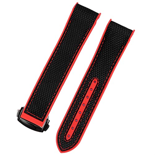 CHCWR Nylon Gummi -Uhrband für Omega -Männer Einbindungsstock -Gurt -Uhr -Accessorie Silikon -Uhr -Armband Kette CHCWR Nylon Gummi -Uhrband für Omega -Männer Einbindungsstock -Gurt -Uhr -Accessorie Silikon -Uhr -Armband Kette von CHCWR