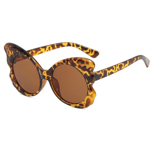 CHCWR Schmetterlings-Sonnenbrille für Damen, rund, Vintage, coole Sonnenbrille für Damen, Schattierungen, weibliche Persönlichkeitsbrille, 5, Einheitsgröße CHCWR Schmetterlings-Sonnenbrille für Damen, rund, Vintage, coole Sonnenbrille für Damen, Schattierungen, weibliche Persönlichkeitsbrille, 5, Einheitsgröße von CHCWR