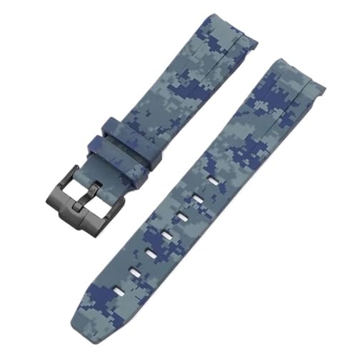CHCWR Tarnhaltegurt für Omega für Swatch Moonswatch gebogenes Ende Silikon Gummi -Armband Frauen Sport Uhren Band Accessorie 20mm CHCWR Tarnhaltegurt für Omega für Swatch Moonswatch gebogenes Ende Silikon Gummi -Armband Frauen Sport Uhren Band Accessorie 20mm von CHCWR
