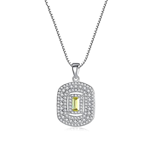 CHCWR Topaz Anhänger Halsketten für Frauen Hochzeitskette Fein Schmuck Geschenk CHCWR Topaz Anhänger Halsketten für Frauen Hochzeitskette Fein Schmuck Geschenk von CHCWR