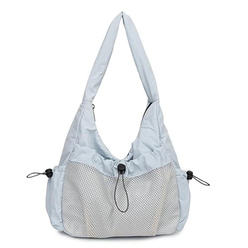 Frauen Canvas Einfache Tragetasche große Kapazität Slouchy Einkaufstasche Mehrfach-Pocket Stilvolle Schulterbeutel täglich Kommuti von CHCWR