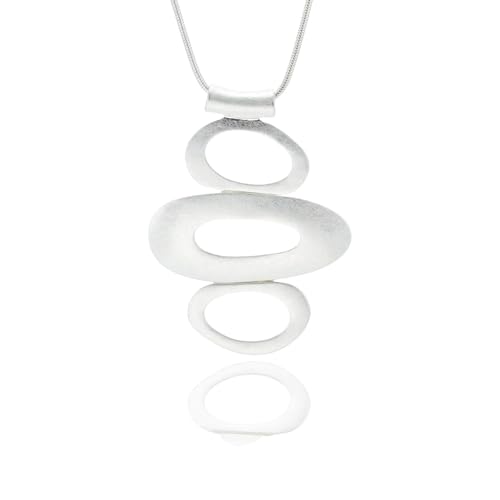 NEU 2025 Chunky Schmuck für Frauen Neu in langkettigen Halskette Koreanische Mode Halsketten Frau Großer Anhänger großer trendiger Schmuck Goth Dekoration Schmuck Luxus Accessoires Trendy Beste für von CHCWR