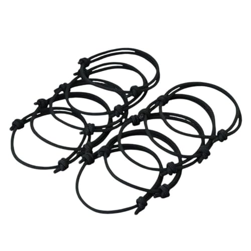 NEU 2025 UNISEX Economical 10pcs/Pack 3mm dünnes Seilarmband handgefertigtes Schiebebalben Braclett Lucky Amulet Braslet Pulseira Schmuckmodentrendy -Accessoires kreatives Geschenk für Frauen und von CHCWR